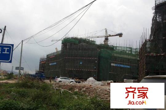雨润・星雨华府楼栋施工进度图(2015-3-18)