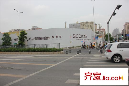 宏发前城周边街道