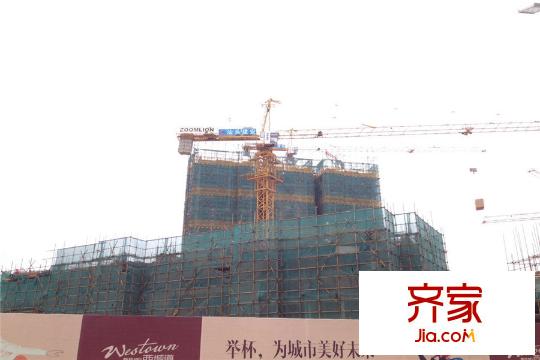 新里城西城道项目现场施工图(2015-4-20)