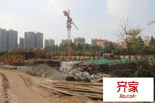 汇龙湾工程进度实景图(2015-7-21)