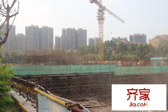 汇龙湾工程进度实景图(2015-7-21)
