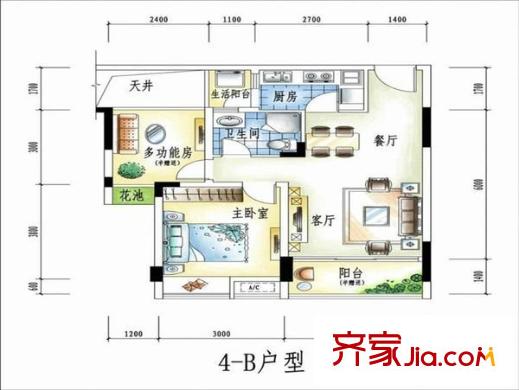 海悦湾 0室 户型图