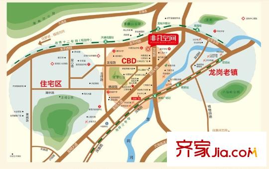 非凡空间交通图