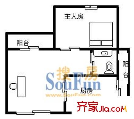 深圳 锦绣花园(宝安) 户型图1