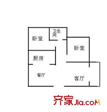 深圳 吉祥来花园 户型图3