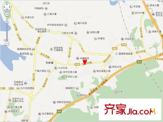 宏发世纪城交通图