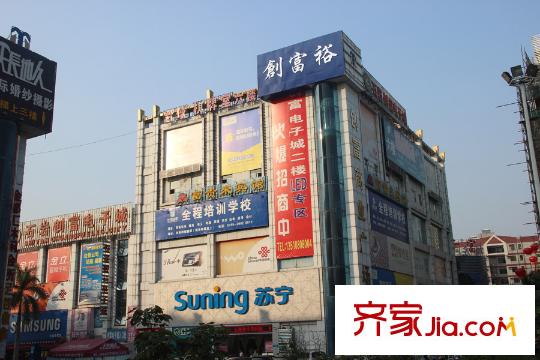 宏发世纪城配套图周边的商店