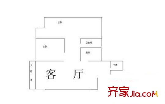 观澜湖上堤 3室 户型图