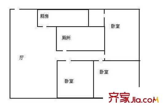 怡乐花园 户型图5