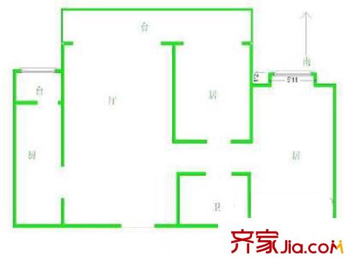 深圳 宝佳苑 户型图9