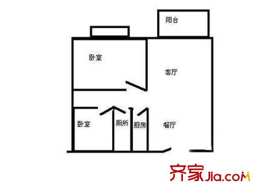 深圳 宝佳苑 户型图4