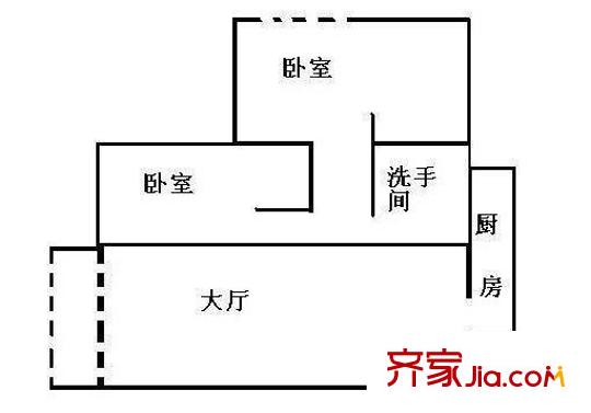 怡乐花园 户型图4