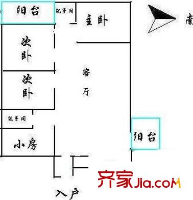 深圳 万科第五园叠院 户型图7