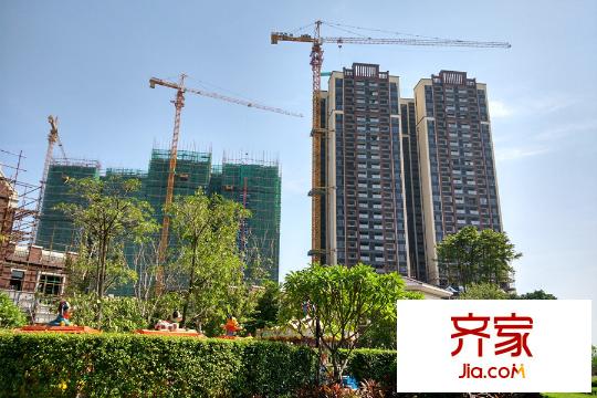 金地城南艺境工程进度图(2015-10-15)