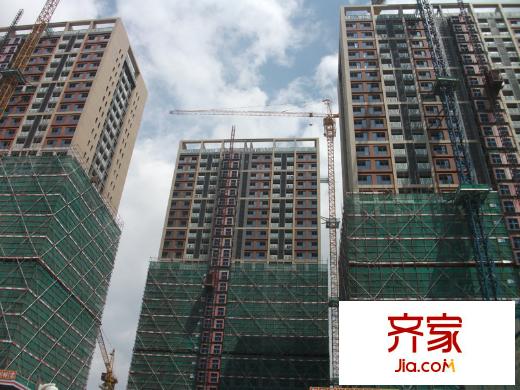 万科红・悦外景图(20130923)