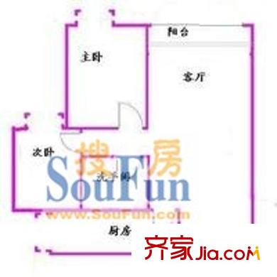 深圳福临苑户型图1