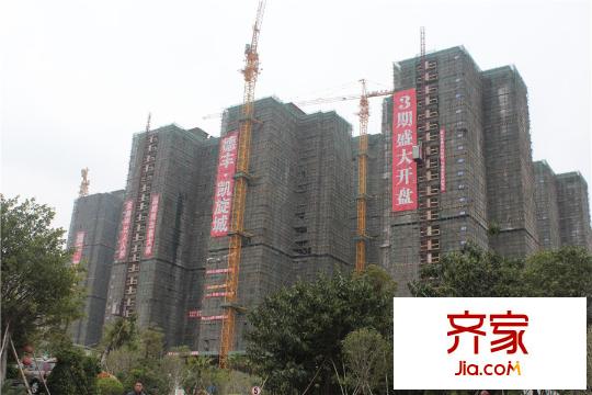 德丰凯旋城项目工程进度20150128