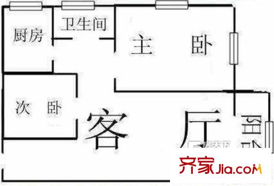 深圳 海湾明珠二期 一房一厅一卫