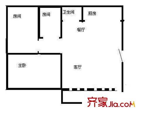 深圳 宝华花园 户型图6