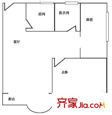深圳 宝华花园 户型图3