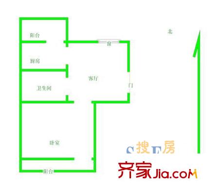 创新花园 户型图8