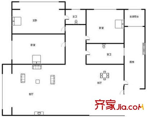 深圳 泰华大厦 户型图4