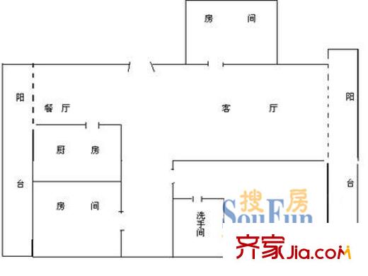 深圳 翠湖花园 户型图10
