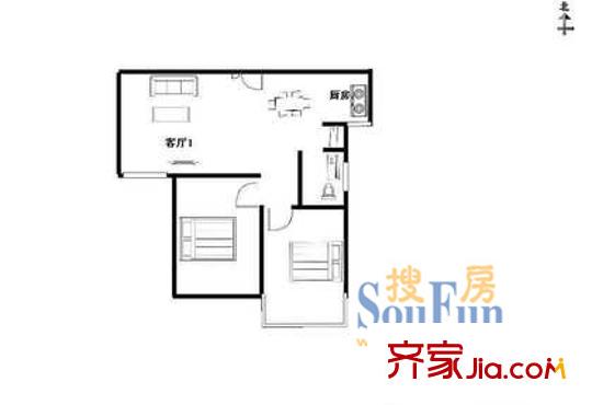 深圳 翠湖花园 户型图7