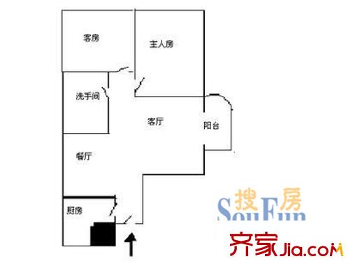 深圳 圆龙园 户型图1