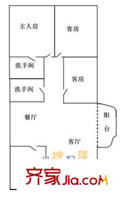 深圳 圆龙园 户型图7