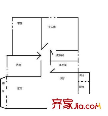 深圳 康达尔花园三期 户型图16
