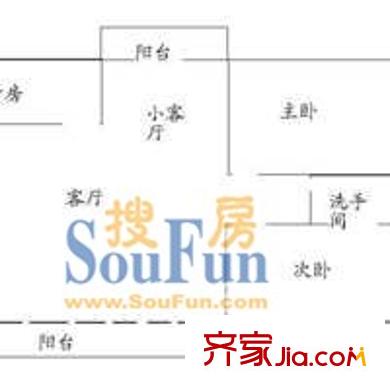 台湾花园(福田)户型图深圳 台湾花园(福田) 户型图 2室2厅1卫