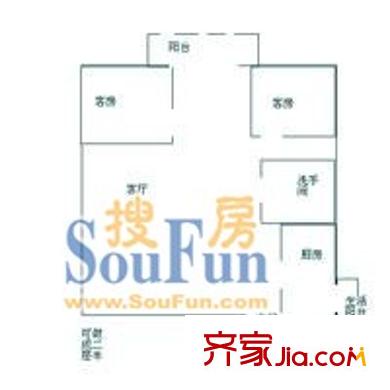 深圳 水晶之城二期 户型图
