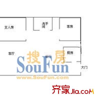 深圳 水晶之城二期 户型图