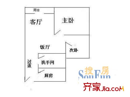 深圳下步庙南区户型图4