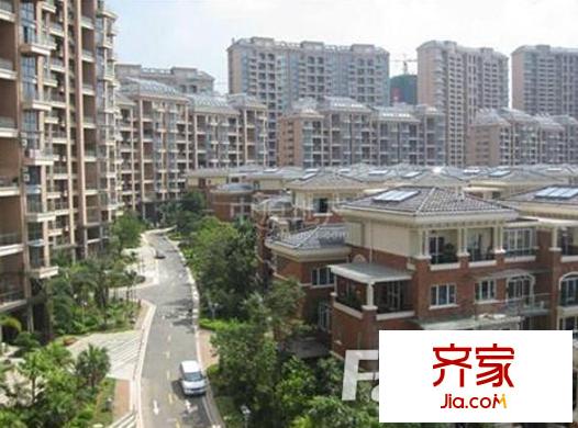 振业城别墅外景图实景图