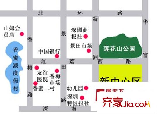 华富大厦交通图户型图