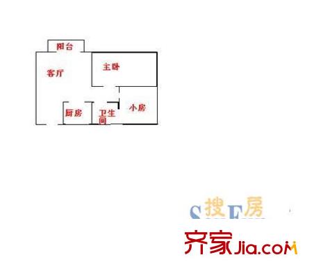 深圳南新苑户型图2