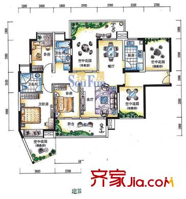 深圳 春树里 户型图3