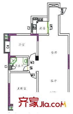 深圳 仓前锦福苑 户型图