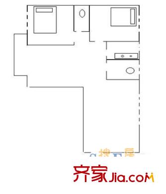 深圳 长泰花园 户型图1