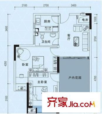 怡心广场 户型图
