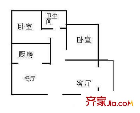 怡心广场 户型图