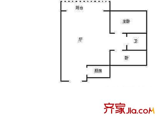 深圳 桂芳园二期 户型图3