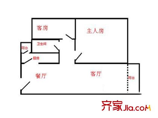 深圳 桂芳园二期 户型图4