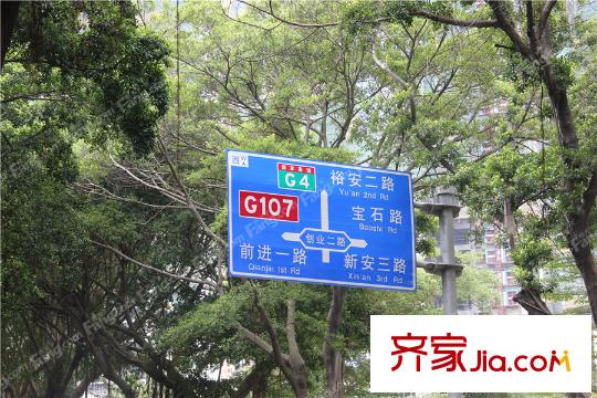 勤诚达22世纪二期项目周边道路