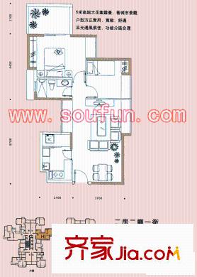 深圳阳光城市家园户型图9
