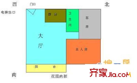 深圳旭仕达名苑户型图3