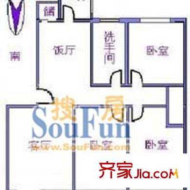 上海 阳明国际花苑四期 户型图