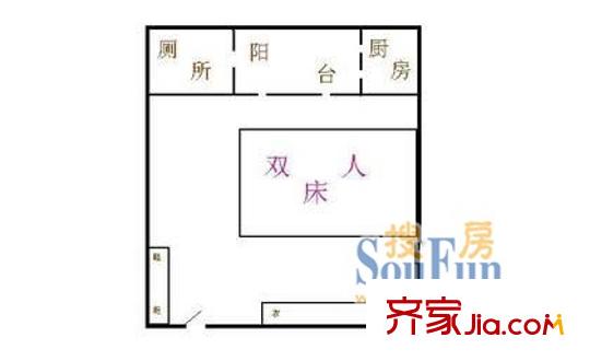 深圳鹏益花园户型图1